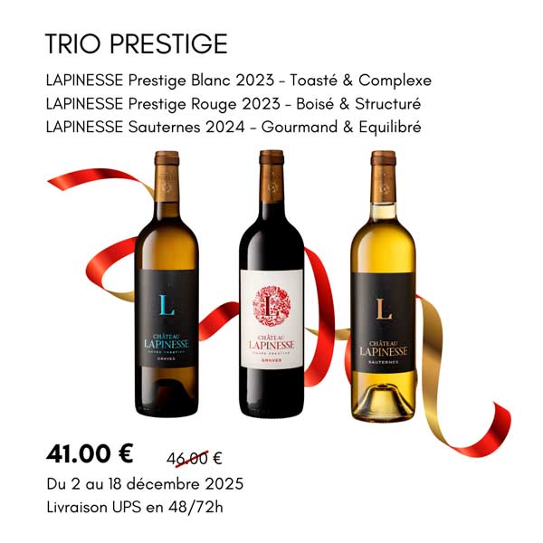 Trio prestige LAPINESSE